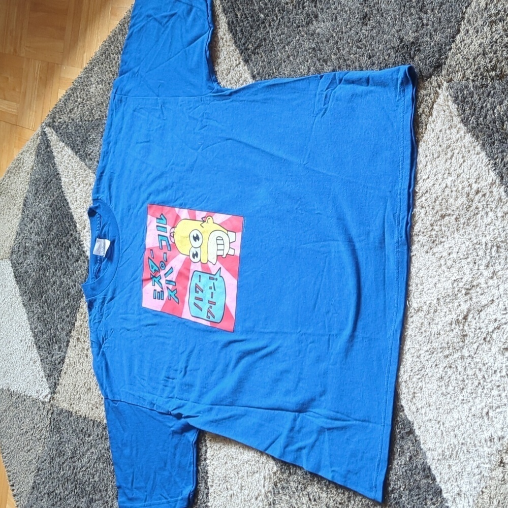 Y2k 2002 Tm & Fox Matt Groening Simpson Vintage Tee XL Adult Blue 2000's Vtg - Picture 8 of 8